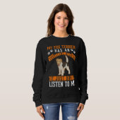 Fox Terrier Excellent Hearing Sweatshirt (Vorne ganz)