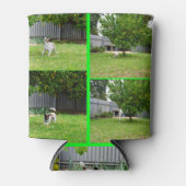 Fox Terrier Four Picture Collage, Dosenkühler (Vorderseite)