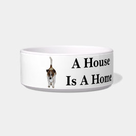 Fox Terrier fühlen sich wie Zuhause, Keramik Pet Napf