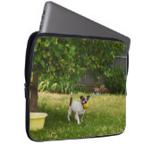 Fox Terrier Happy Days Laptopschutzhülle (Vorne Rechts)