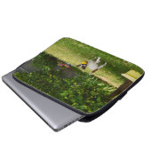Fox Terrier Happy Days Laptopschutzhülle (Vorne Knopf)