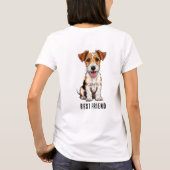 Fox Terrier Hund T-Shirt (Rückseite)