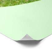 Fox Terrier on Alert Poster (Ecke)