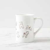 Fox Terrier Personalized Porzellantasse (Rechts)