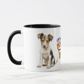 Fox Terrier Puppy macht meinen Schwanz Wag Tasse (Links)
