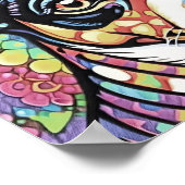 Fox Terrier Square Poster (Ecke)