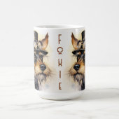 Fox Terrier Steampunk Hund Kaffeetasse (Mittel)