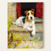 Fox Terrier von Arthur Wardle Planer (Rückseite)