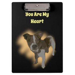 Fox Terrier Wasserfarbe, Zwischenablage Klemmbrett