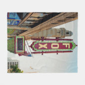 Fox Theater, Atlanta, Weihnachten, Fleecedecke (Vorderseite (Horizontal))