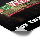 Fox Theater, Bakersfield 11x17 Poster (Ecke)