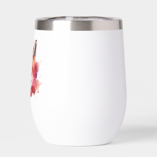 Fox Thermal Wine Tumbler (Rückseite)