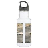Fox-Tierbüro-Duschen-Party-Kunst Trinkflasche (Rückseite)