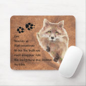 Fox, Tiertotem, Geistführer, Symbol Mousepad (Mit Mouse)