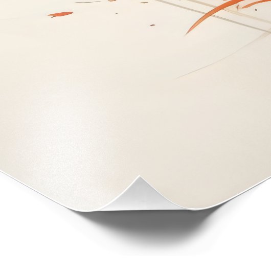 Fox-Tinte Fotodruck (Ecke)