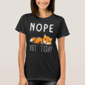 Fox Tired Lazy Fox T-Shirt (Vorderseite)
