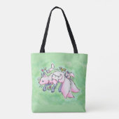 Fox Tote Bag Tasche (Rückseite)