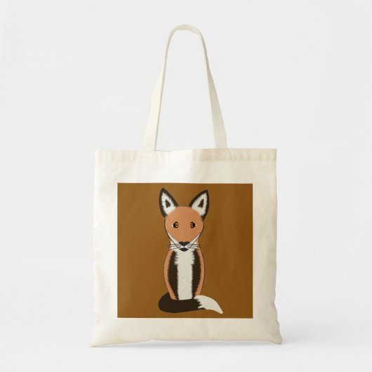Fox Tote Bag Tragetasche (Vorne)