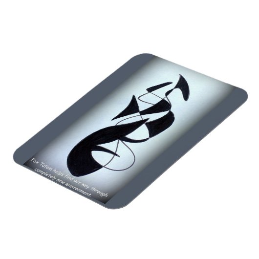 Fox Totem Magnet (Linke Seite)