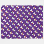 Fox Toy Westies Fleecedecke (Vorderseite (Horizontal))