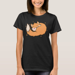 Fox träumt tierische Umwelt Rotfuchs T-Shirt