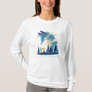 Fox treffen Kosmischer Fuchs Geist in Sternenhimme T-Shirt