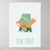 Fox Trot! Poster (Vorne)