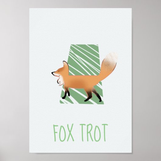 Fox Trot! Poster (Vorne)