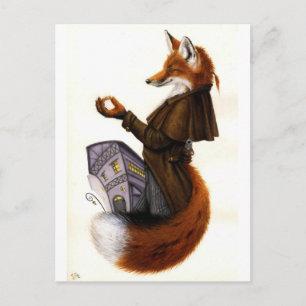 Fox-Trotte Postkarte