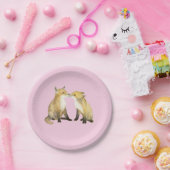 Fox Twins Pappteller (Party)