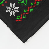 Fox Ugly Xmas Sweater Funny Fox Animal Merry Chris Fleecedecke (Ecke)