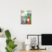 Fox und das Feenplakat Poster (Heimbüro)