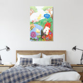 Fox und die Fairy's auf Leinwand (Insitu (Schlafzimmer))