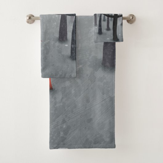 Fox und Forest Badhandtuch Set (Insitu)