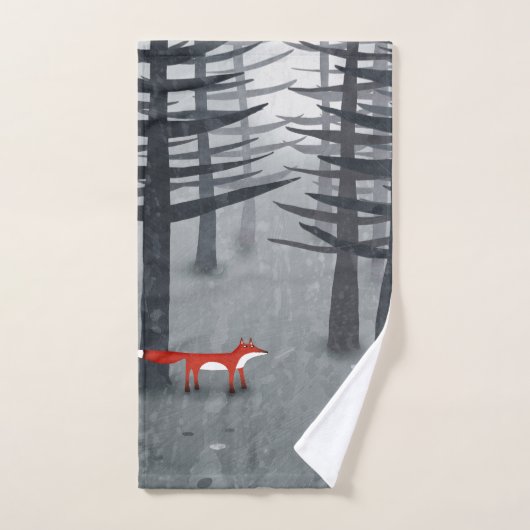 Fox und Forest Badhandtuch Set (Handtuch)
