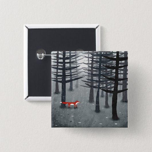 Fox und Forest Button (Vorne & Hinten)