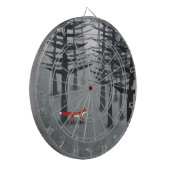 Fox und Forest Dartscheibe (Vorderseite Links)