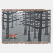 Fox und Forest Decke (Vorderseite)