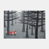 Fox und Forest Fußmatte (Vorderseite)