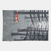 Fox und Forest Geschirrtuch (Horizontal)