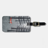 Fox und Forest Individuelle Name Gepäckanhänger (Vorderseite horizontal)