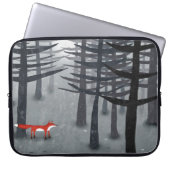Fox und Forest Laptopschutzhülle (Vorderseite)