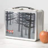 Fox und Forest Metall Brotdose (Beispiel)