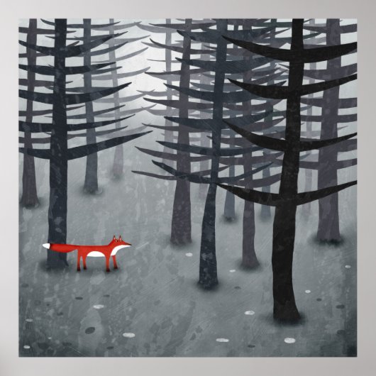 Fox und Forest Poster (Vorne)