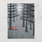 Fox und Forest Postkarte (Vorderseite)