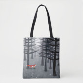 Fox und Forest Tasche (Vorderseite)