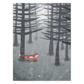 Fox und Forest Tischdecke (Vorderseite)