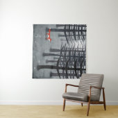 Fox und Forest Wandteppich (Beispiel (Horizontal))