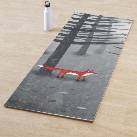 Fox und Forest Yogamatte (Beispiel)