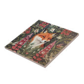 Fox und Foxglove Blume William Morris Inspiriert Fliese (Seite)